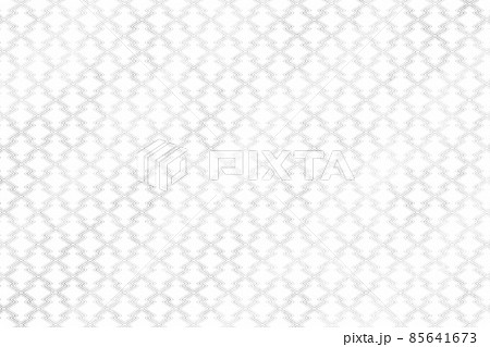 松皮菱の和柄背景素材 銀色 和紙風テクスチャ 上品 白 ゴージャス 日本の伝統的な柄 タイル 幾何学 松皮菱の和柄背景素材 銀色 和紙風テクスチャ 上品 白 ゴージャス 日本の伝統的な柄 タイル 幾何学 85641673