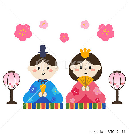 お雛様とお内裏様 85642151