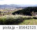 熊本県阿蘇郡高森町「らくだ山」展望台からの眺望 85642525