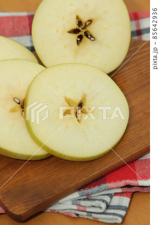 りんごのスターカット 85642936