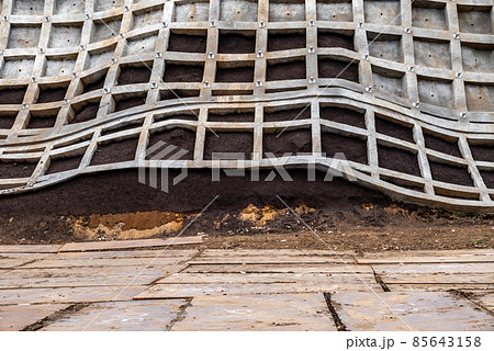 法枠 法面保護工事 法枠 法面保護工事 85643158