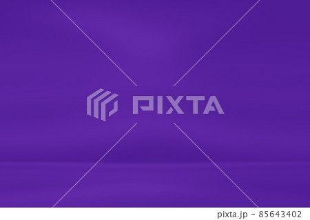 Studio Background Concept - abstract empty light gradient purple studio room background for product. 85643402