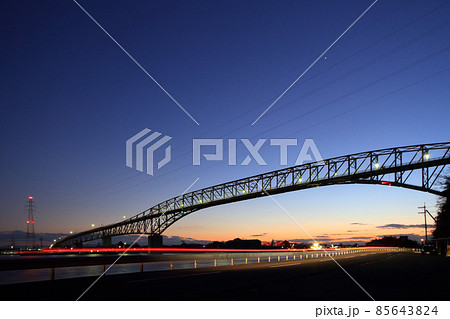 境水道大橋(島根県松江市 県道2号線より望む) 境水道大橋(島根県松江市 県道2号線より望む) 85643824