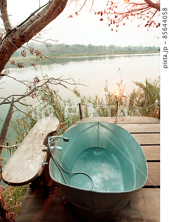 Bathroom in Africa 85644058