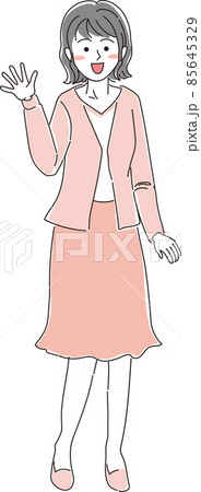 全身像_女性 全身像_女性 85645329