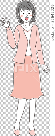 全身像_女性 全身像_女性 85645329