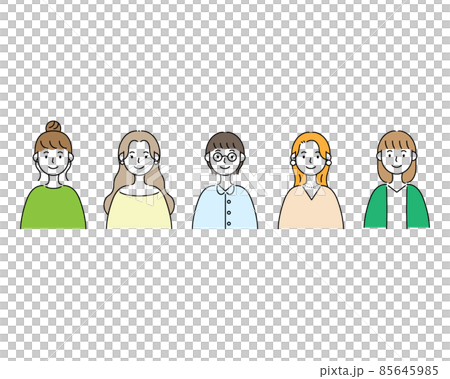 Girls illustration 85645985