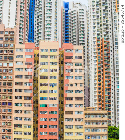 High-rise buildings in close construction 85646734