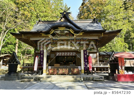 埼玉県長瀞町宝登山神社本殿 85647230