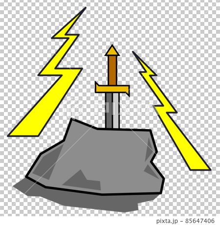 岩に刺さる伝説の勇者の剣 岩に刺さる伝説の勇者の剣 85647406