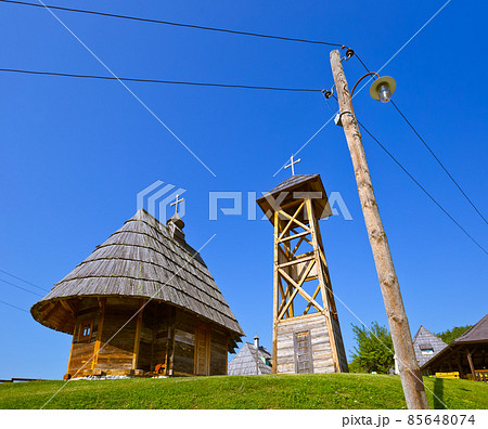 Traditional village Drvengrad Mecavnik - Serbia Traditional village Drvengrad Mecavnik - Serbia 85648074