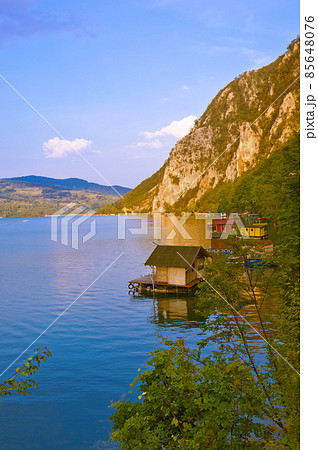 River Drina - national nature park in Serbia 85648076