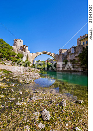 Old Bridge in Mostar - Bosnia and Herzegovina Old Bridge in Mostar - Bosnia and Herzegovina 85648089