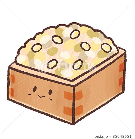 R もっとメルヘンな節分 豆まき のイラスト素材 R もっとメルヘンな節分 豆まき のイラスト素材