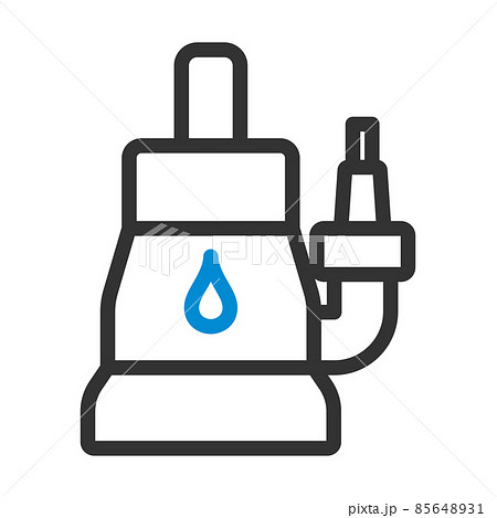 Submersible Water Pump Icon 85648931