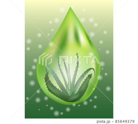 Design cosmetics product advertising. design of cosmetic package. cream, gel, body lotion with aloe vera extract 85649379