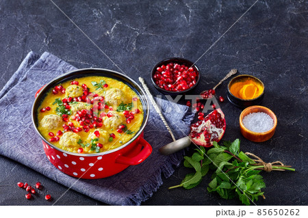 Ash-e Anar, Persian Split Pea and Pomegranate Soup 85650262