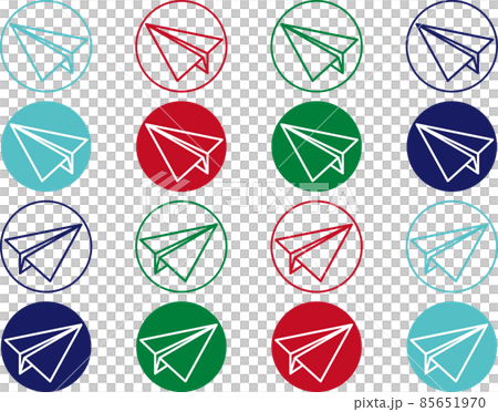 紙飛機圖標集 2 85651970