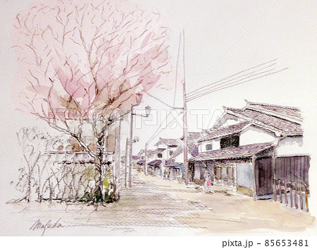 桜のお花見でにぎわう丹波篠山 85653481