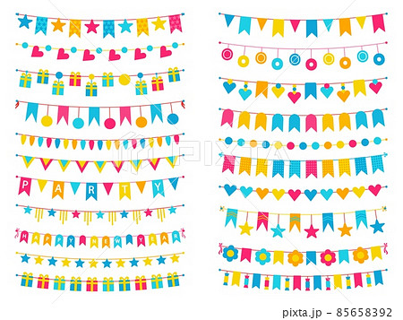 decorative bunting flags