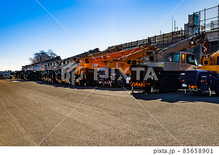 建設用クレーン車　ラフテレーンクレーン 85658901