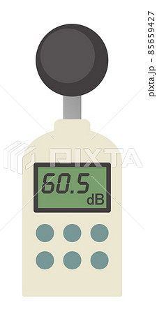 騒音の大きさを測定する騒音測定器 85659427