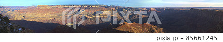 Panorama from the Grand Canyon south side in winter Panorama from the Grand Canyon south side in winter 85661245