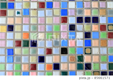 四角い形のタイル素材　背景素材 85661571