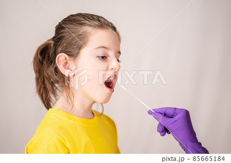 Rapid lateral flow coronavirus, COVID-19 test. Doctor Carrying Out Rapid Lateral Flow Test Rapid lateral flow coronavirus, COVID-19 test. Doctor Carrying Out Rapid Lateral Flow Test 85665184
