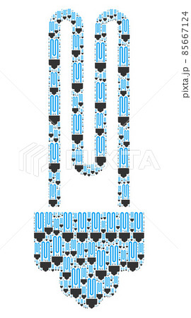 Fluorescent Bulb Recursive Collage of Itself Icons 85667124