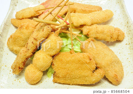 串揚げ盛り合わせ 串揚げ盛り合わせ 85668504