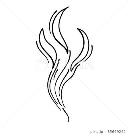 Speed cloud motion effect. Cartoon comic line clouds, moving smoke puff, funny fart, air jump blow wind dust, boom bubble explosion, spiral energy, windy shape neat vector. Illustration smoke comic 85669242