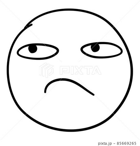 Doodle emoji. Doodles image pictogram, Smile emotion funny face, happy fun emoticon line icon, sad hand drawn, neat outline isolated vector illustration. Illustration of emotion face expression Doodle emoji. Doodles image pictogram, Smile emotion funny face, happy fun emoticon line icon, sad hand drawn, neat outline isolated vector illustration. Illustration of emotion face expression 85669265