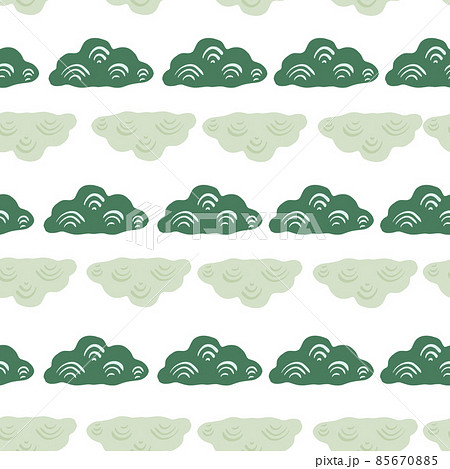 Cute clouds seamless pattern. Stylized children ornament. Cute clouds seamless pattern. Stylized children ornament. 85670885