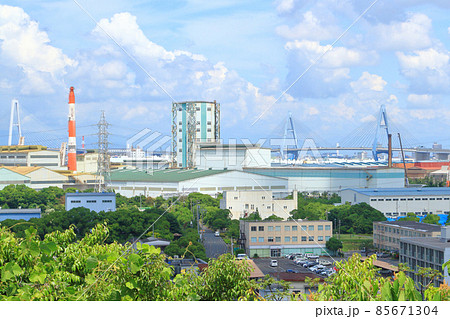 愛知県東海市街並み 85671304