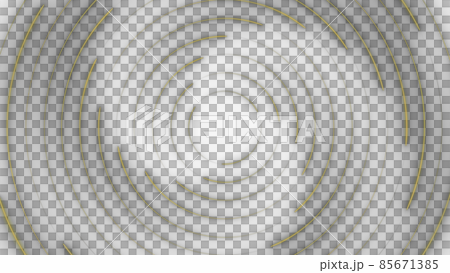 CG circle: Many shining light spots and light trails fluttering in a circle 85671385