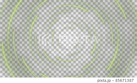 CG circle: Many shining light spots and light trails fluttering in a circle 85671387