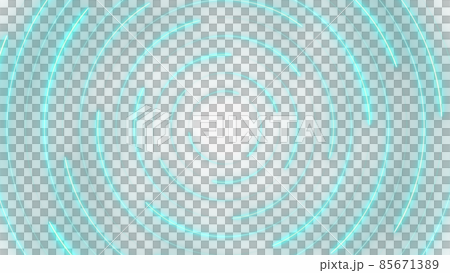 CG circle: Many shining light spots and light trails fluttering in a circle CG circle: Many shining light spots and light trails fluttering in a circle 85671389