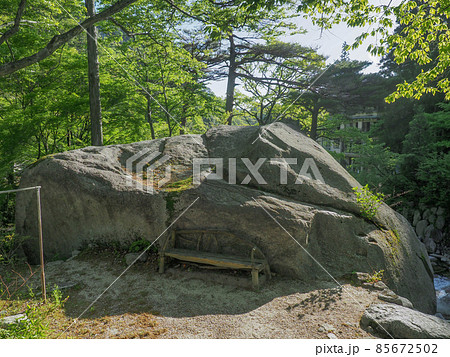 三重県 湯の山温泉 大石公園	 85672502