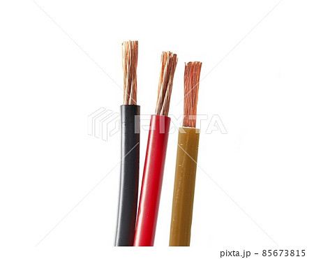 Cut Wires Isolated 85673815