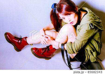 かわいい女子の春のデートコーディネート かわいい女子の春のデートコーディネート 85682343