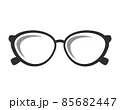 Glasses Icon. Vector illustration. Elements for Design. Glasses Icon on White Background 85682447