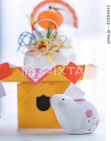 うさぎ年 新年 正月イメージ 2023 うさぎ年 新年 正月イメージ 2023 85684642