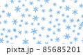 Snowflakes vector seamless pattern. Ornament can be used for gift wrapping paper, pattern fills, web page background, surface textures and fabrics. 85685201