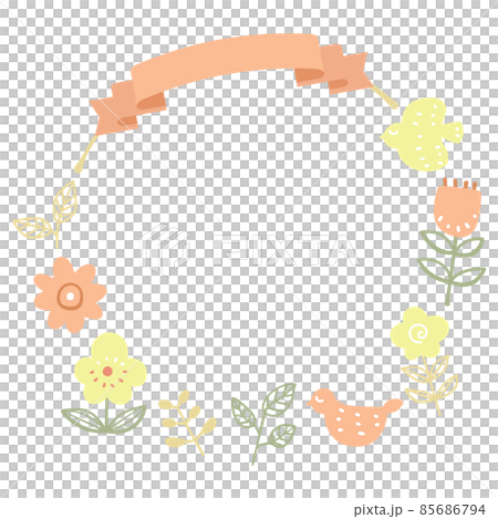 Scandinavian circle frame 85686794