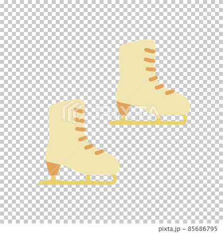 スケート靴のイラスト スケート靴のイラスト 85686795