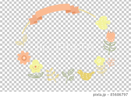 Scandinavian circle frame 85686797