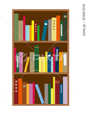 本棚のイラスト 85687049