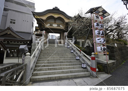 湯島天満宮(湯島天神)「夫婦坂」と「登龍門」 湯島天満宮(湯島天神)「夫婦坂」と「登龍門」 85687075