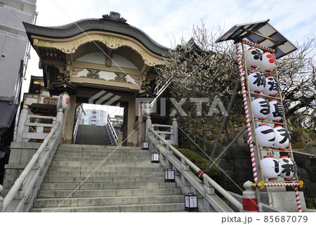 湯島天満宮（湯島天神）「夫婦坂」と「登龍門」 85687079